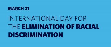 March 21 is International Day for Elimination of Racial Discrimination